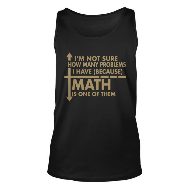 Funny Math Problems Unisex Tank Top