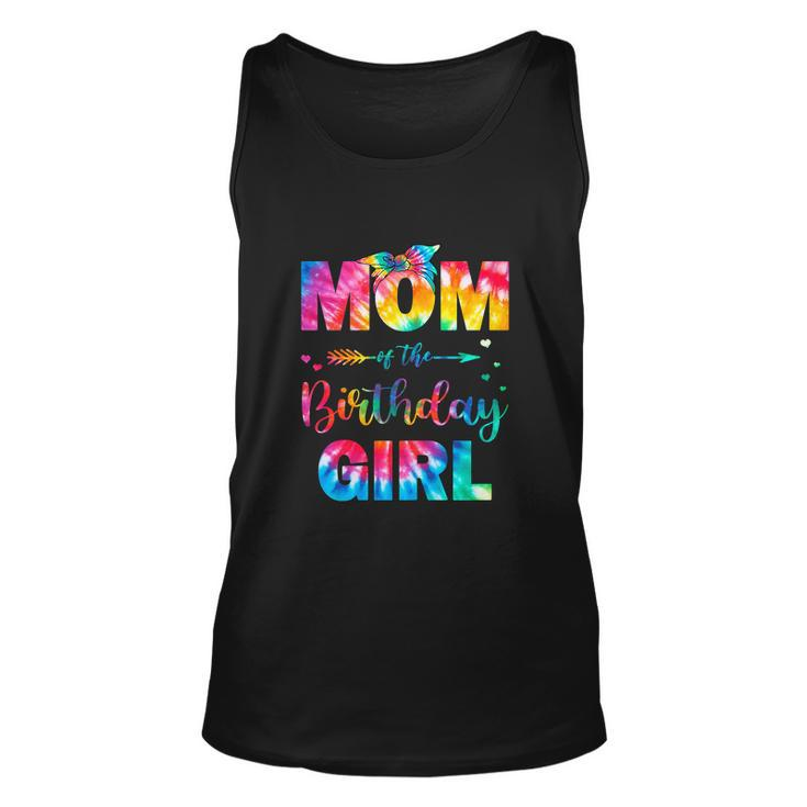 Funny Mom Of The Birthday Girl Mama Tie Dye Unisex Tank Top