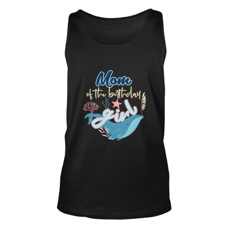 Funny Mom Of The Birthday Girl Under The Sea Unisex Tank Top