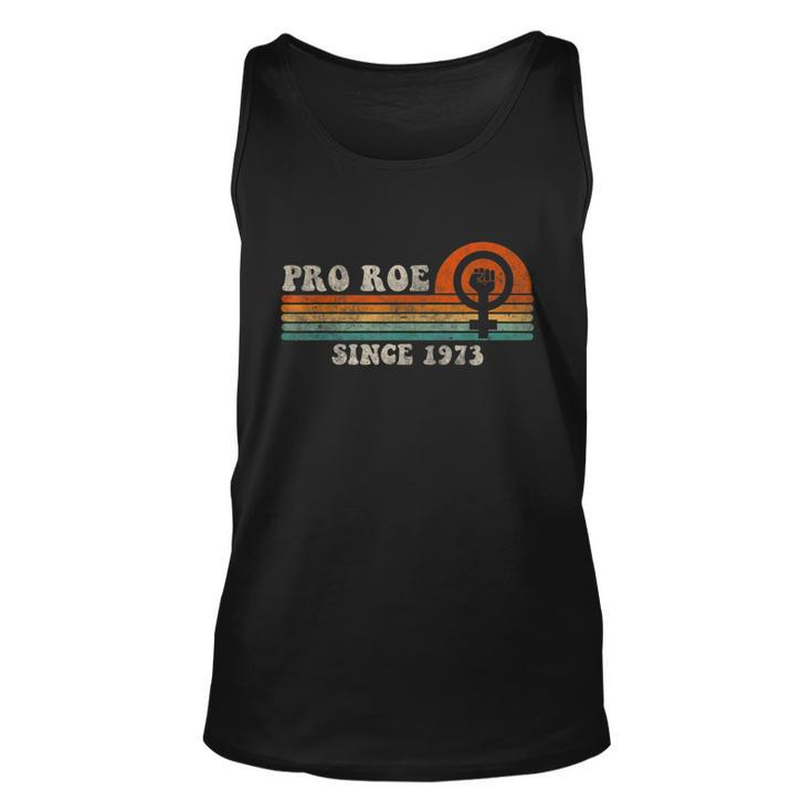 Funny Pro Roe Shirt Since 1973 Vintage Retro Unisex Tank Top