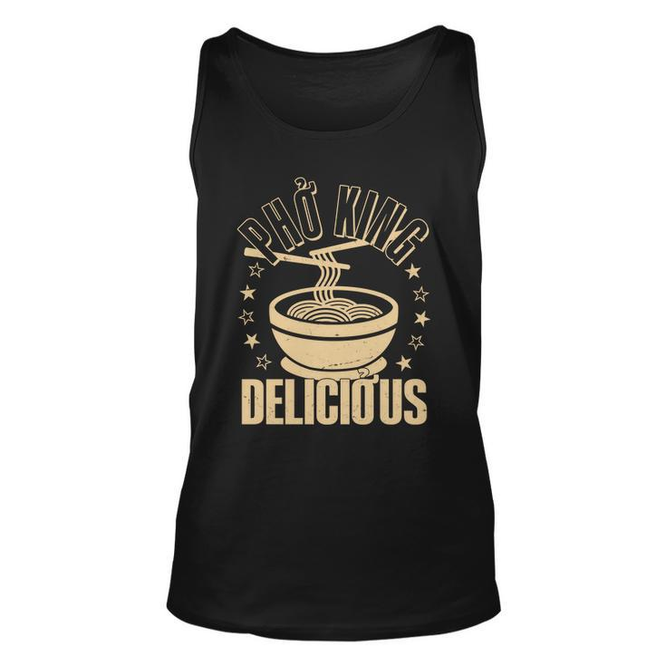 Funny Vintage Pho King Delicious Graphic Design Printed Casual Daily Basic Unisex Tank Top