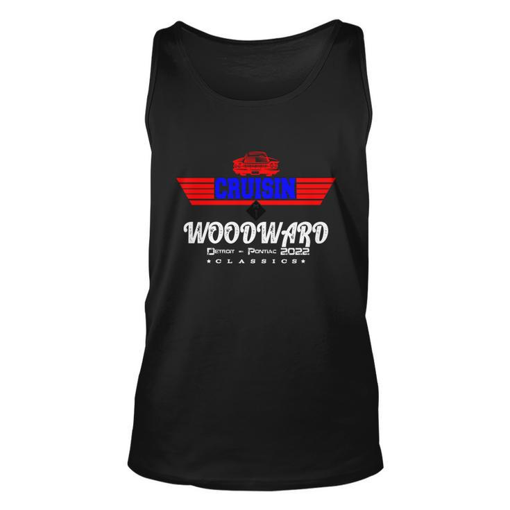 Funny Woodward Cruise Flight Retro 2022 Car Cruise Graphic Design Printed Casual Daily Basic Unisex Tank Top