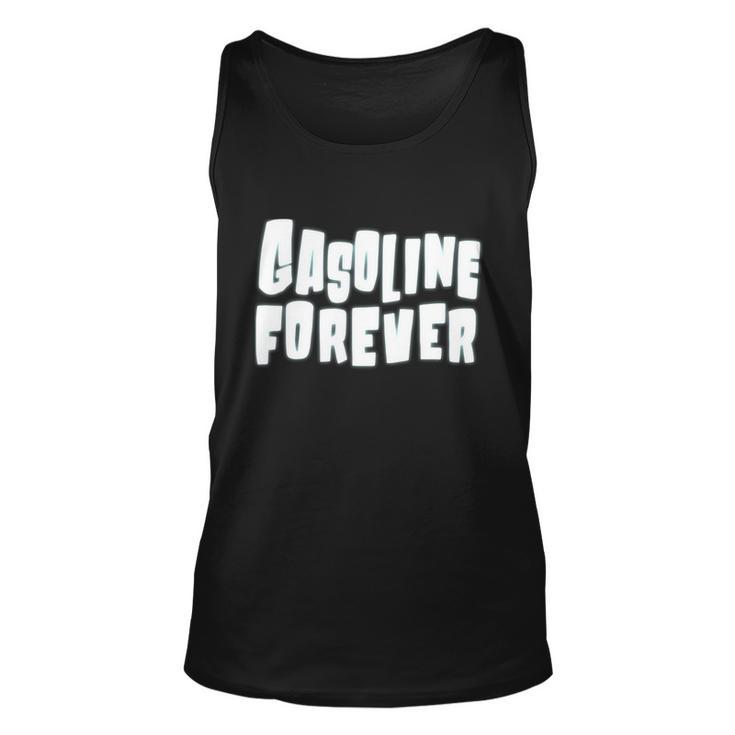Gasoline Forever Funny Gas Cars Tees Unisex Tank Top