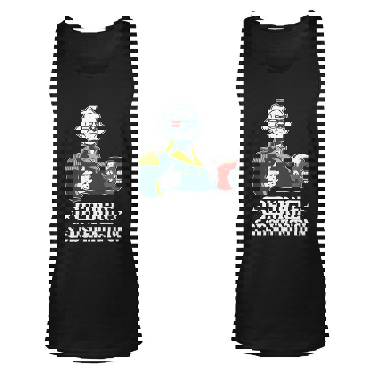 George Sloshington George Washington Funny 4th Of July Tank Top George Sloshington George Washington Funny 4th Of July Tank Top