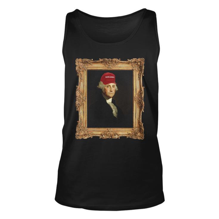 George Washington Make America Portrait Unisex Tank Top