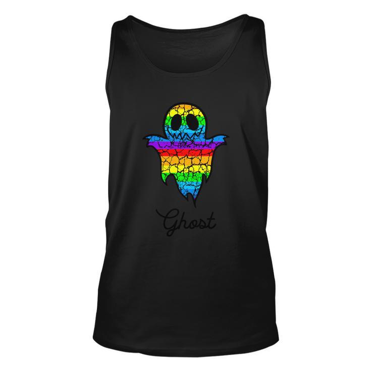 Ghost Boo Funny Halloween Quote V4 Unisex Tank Top