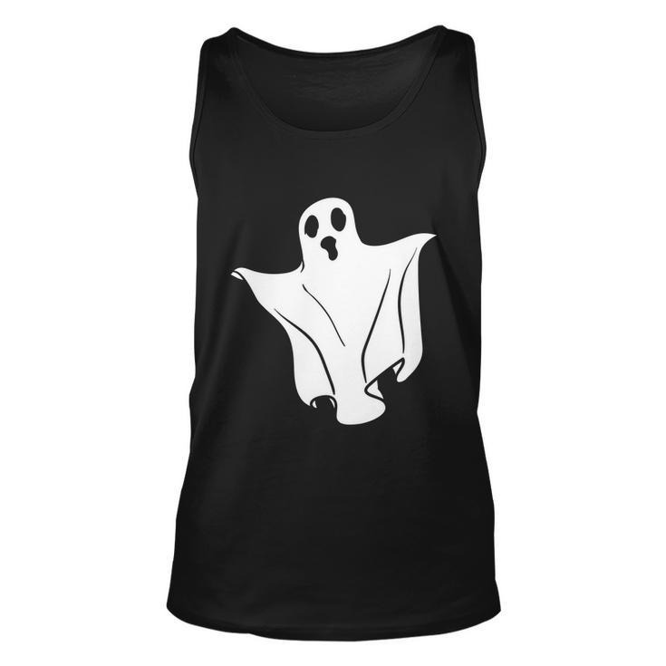 Ghost Boo Funny Halloween Quote V6 Unisex Tank Top