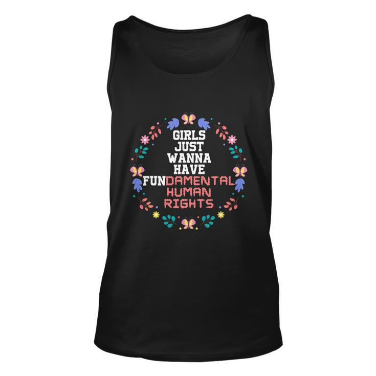 Girls Just Want To Have Fundamental Rights Equally Unisex Tank Top