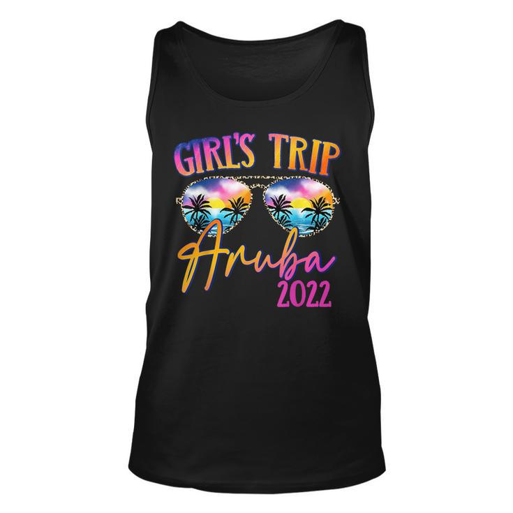 Girls Trip Aruba 2022 Sunglasses Summer Matching Group  V2 Unisex Tank Top