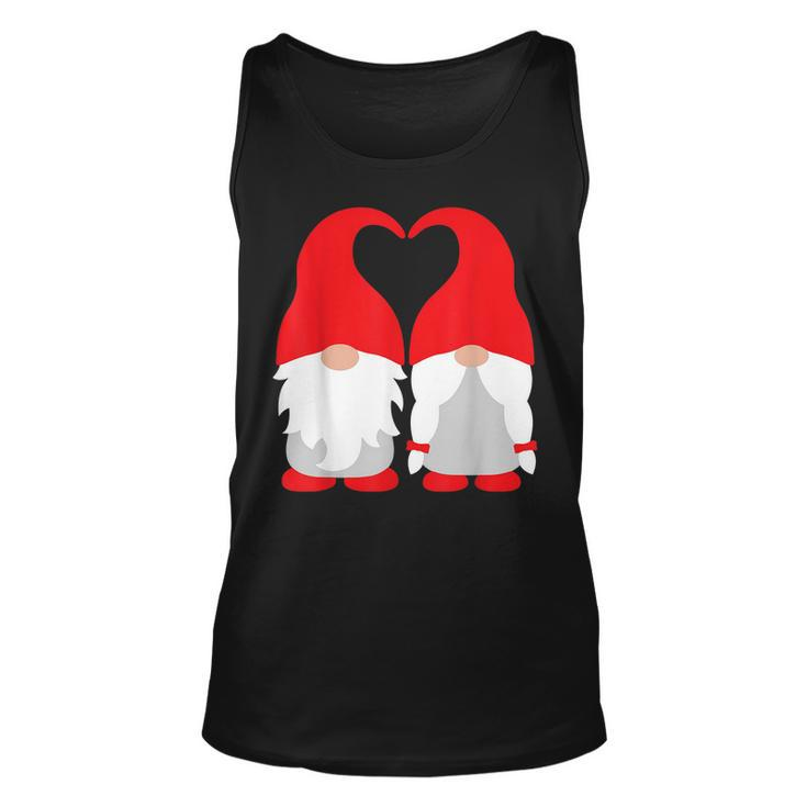 Gnomes Valentines Day Couple Matching - Gnomes Valentines Men Women Tank Top Graphic Print Unisex