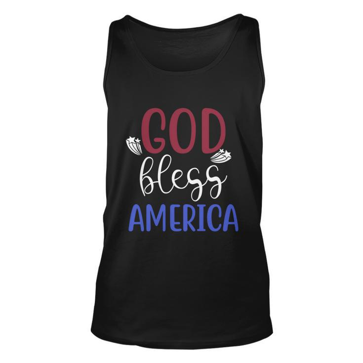 God Bless America 4Th July Patriotic Independence Day Gift Unisex Tank Top