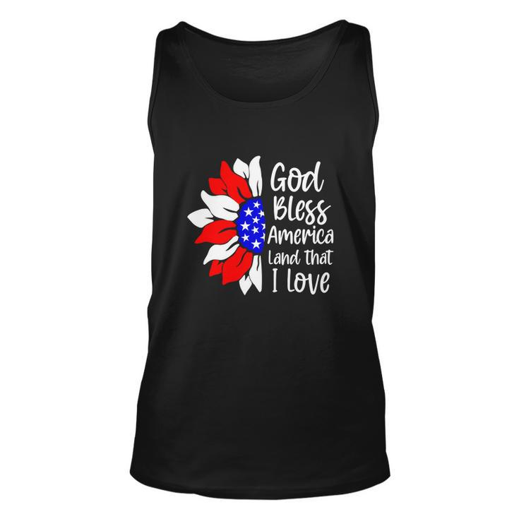 God Bless America Land That I Love 4Th Of July Unisex Tank Top