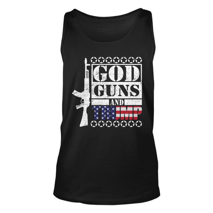 God Guns Trump Tshirt V2 Unisex Tank Top