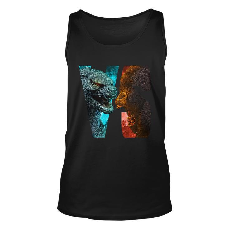 God-Zilla Versus Kong Monsters Tshirt Unisex Tank Top