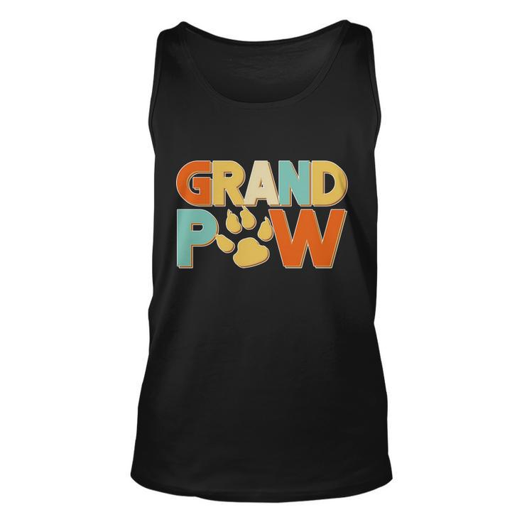 Grand Paw Funny Dog Grandpa Tshirt Unisex Tank Top