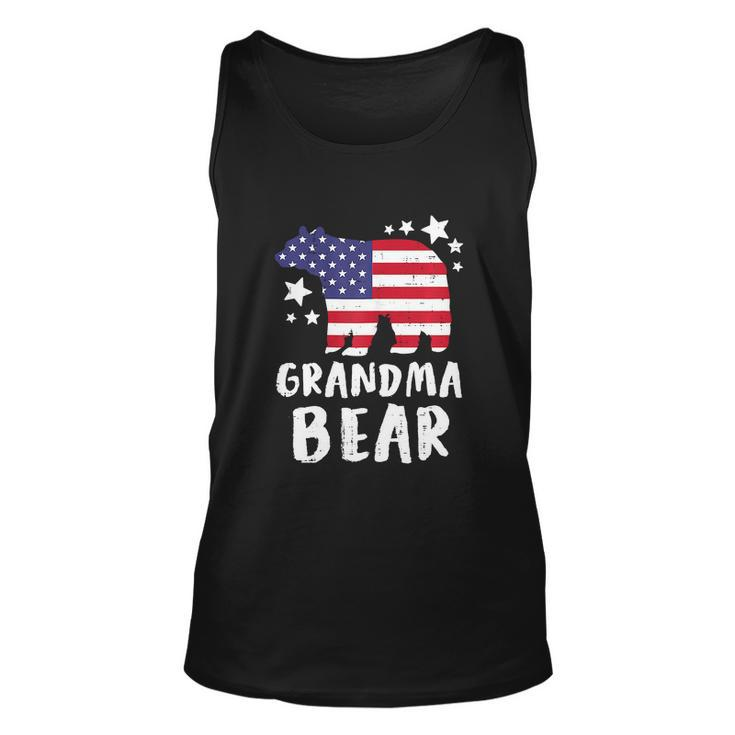 Grandma Bear Grandmother Funny 4Th Of July Unisex Tank Top