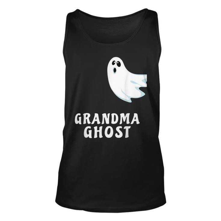 Grandma Ghost Funny Spooky Halloween Ghost Halloween Mom  Unisex Tank Top