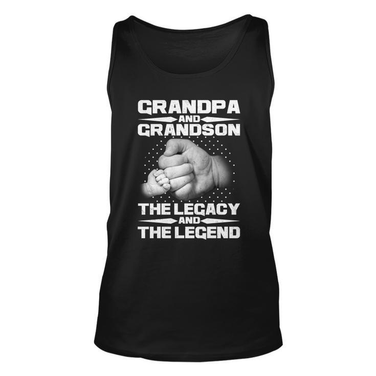 Grandpa And Grandson The Legacy The Legend Tshirt Unisex Tank Top
