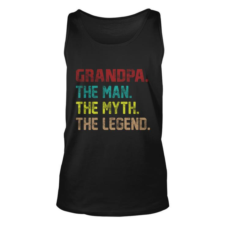 Grandpa The Man The Myth The Legend Tshirt Unisex Tank Top