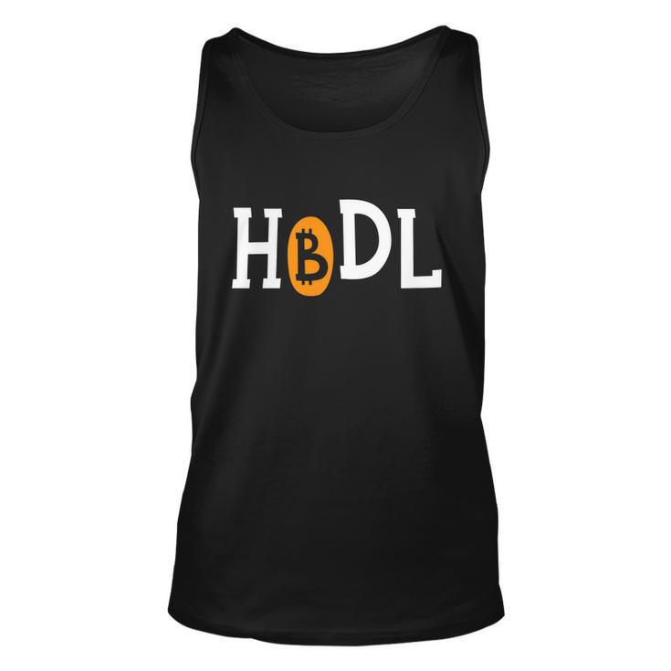 H O D L Blockchain Cryptocurrency S V G Shirt Unisex Tank Top