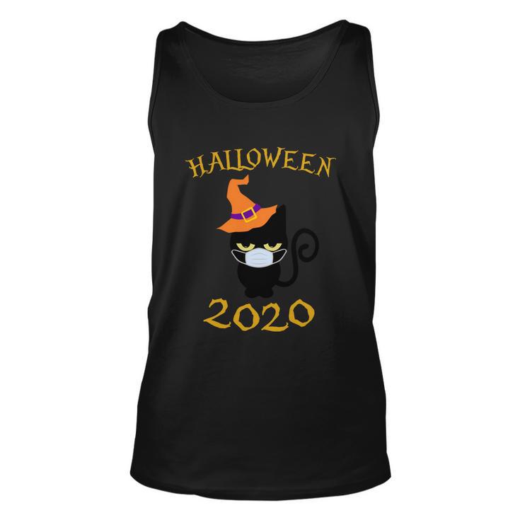 Halloween 2020 Cat Witch Hat Halloween Quote Unisex Tank Top