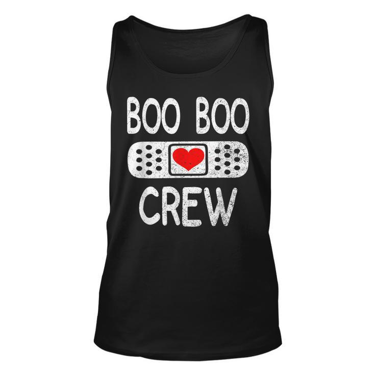 Halloween Costume For Women Boo Boo Crew Nurse   Unisex Tank Top