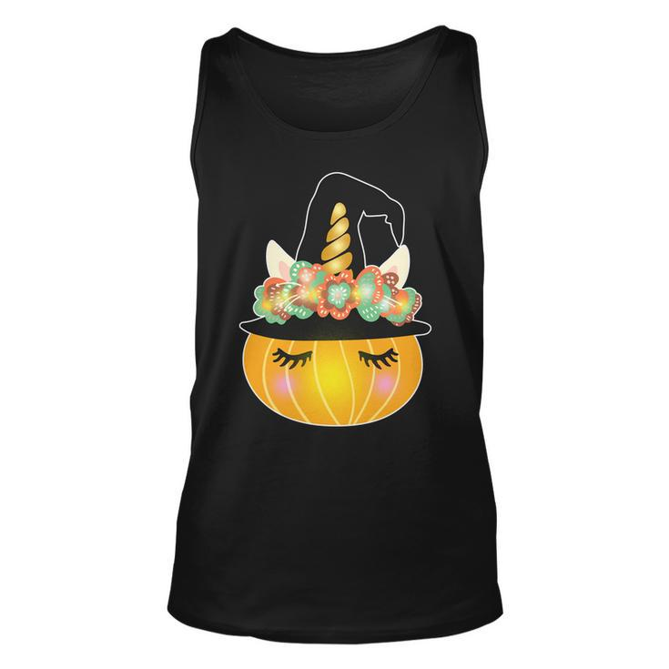 Halloween Uni-Pumpkin Sparkly Cute Graphic Design Printed Casual Daily Basic Unisex Tank Top