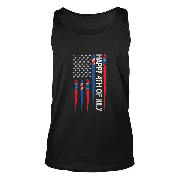 Happy 4Th Of July 2022 America Flag Unisex Tank Top