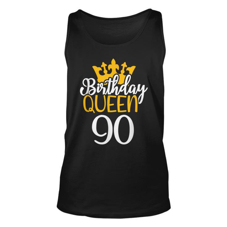 Happy 90Th Birthday Queen 90 Years Old Party Idea For Her  Unisex Tank Top