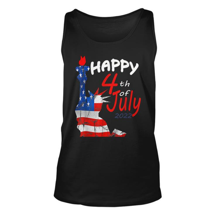 Happy Independence Day 2022 Happy 4Th Of July 2022  Unisex Tank Top