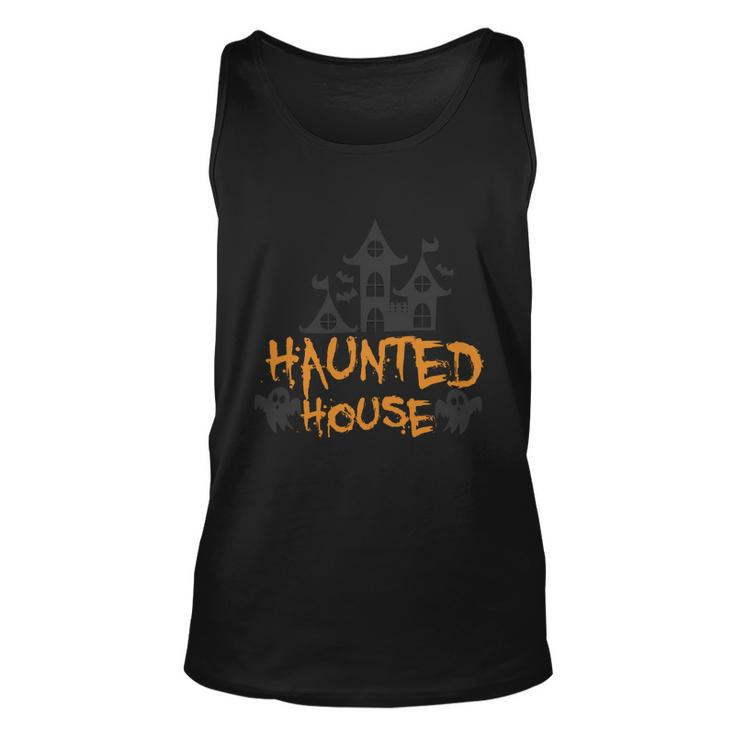Haunted House Funny Halloween Quote V2 Unisex Tank Top