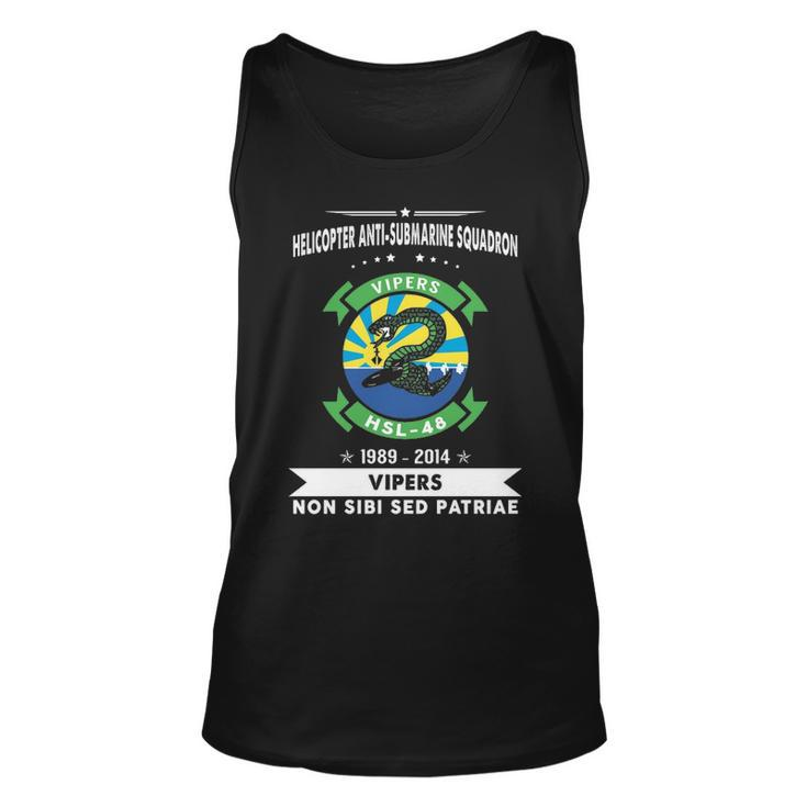 Helicopter Anti Submarine Squadron Hsl  V2 Unisex Tank Top