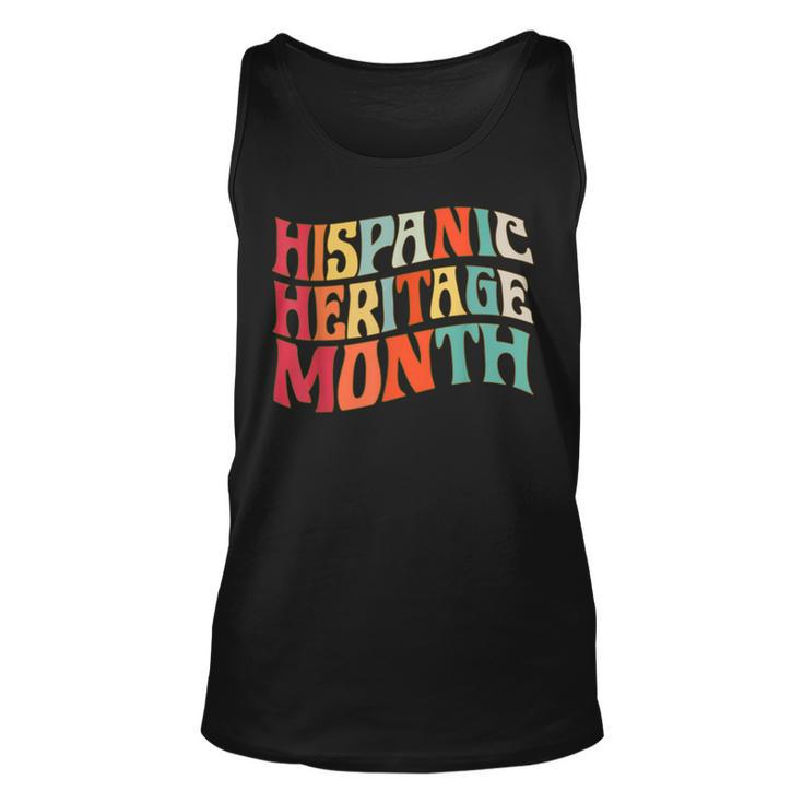 Hispanic Heritage Month 2022 National Latino Countries Flag  Men Women Tank Top Graphic Print Unisex