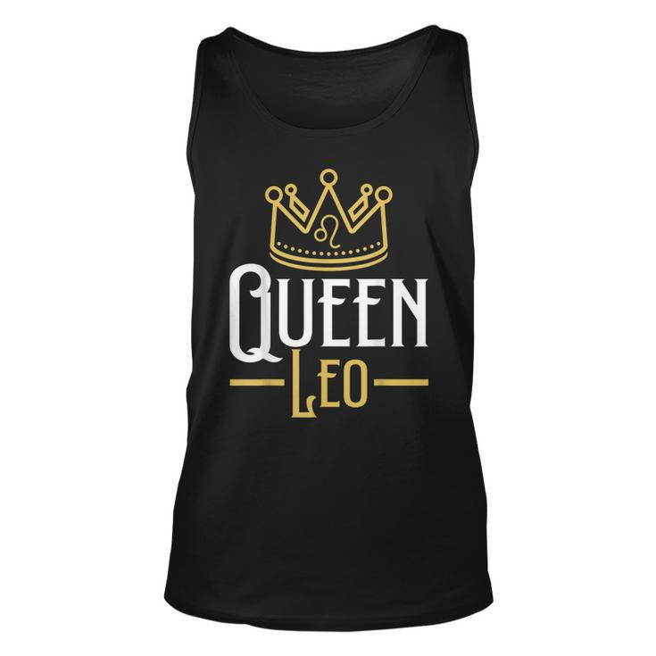 Horoscope Queen Leo Symbol Zodiac Sign Personality Birthday  Unisex Tank Top