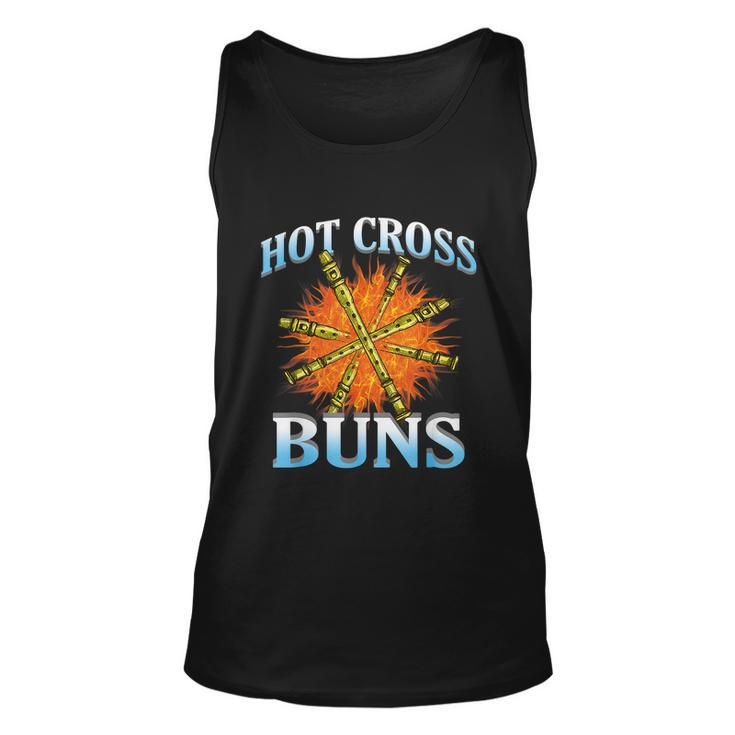 Hot Cross Buns Funny Trendy Hot Cross Buns Graphic Design Printed Casual Daily Basic V3 Unisex Tank Top