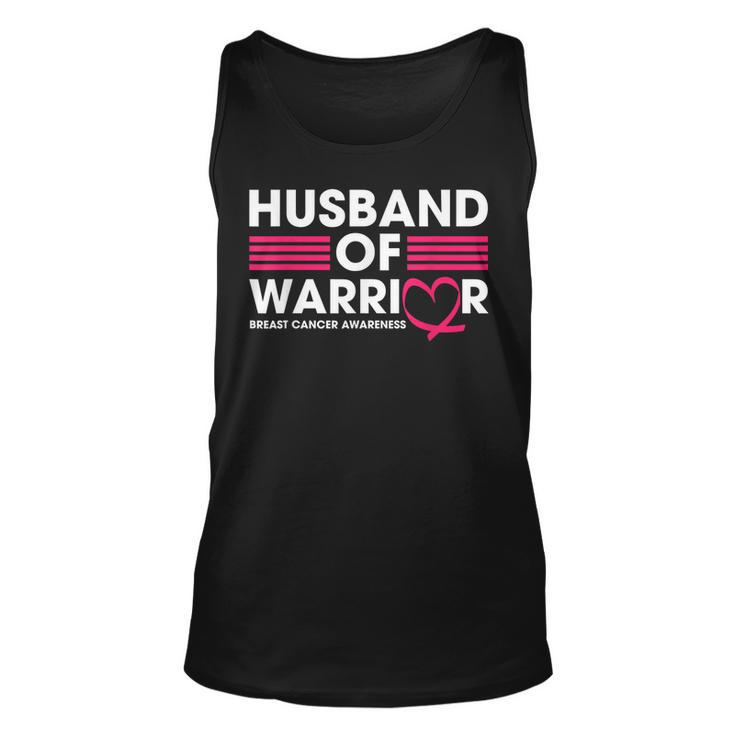 Husband Of A Warrior Breast Cancer Awareness Pink   Men Women Tank Top Graphic Print Unisex