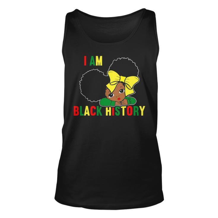 I Am The Strong African Queen Girls   Black History Month V2 Unisex Tank Top