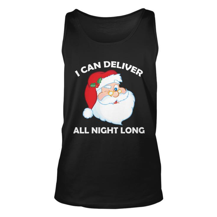 I Can Deliver All Night Long X-Mas Bad Santa Tshirt Unisex Tank Top