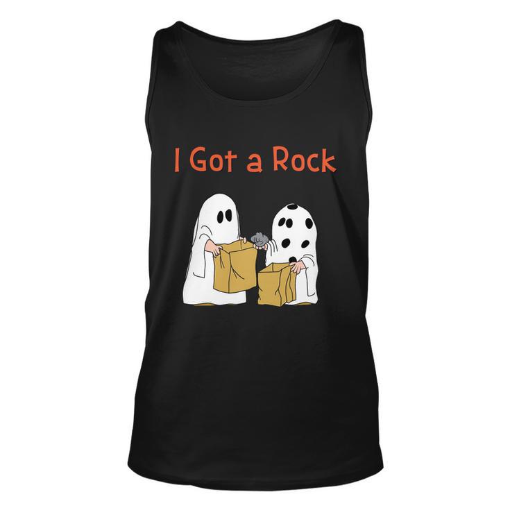 I Got A Rock Lazy Day Halloween Costume Funny Trick Or Treat Unisex Tank Top