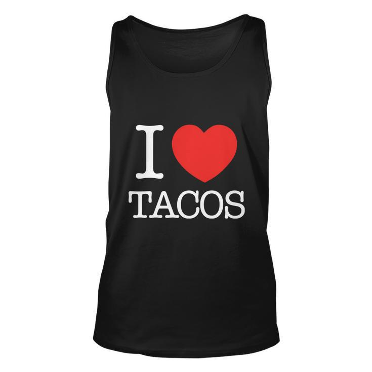 I Love Tacos V2 Unisex Tank Top