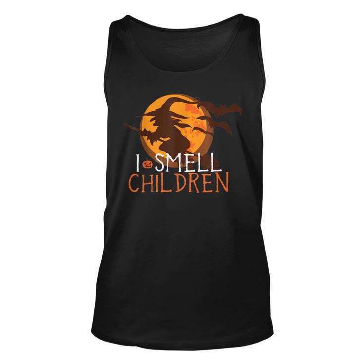 I Smell Children Funny Halloween Witches Costume  Unisex Tank Top