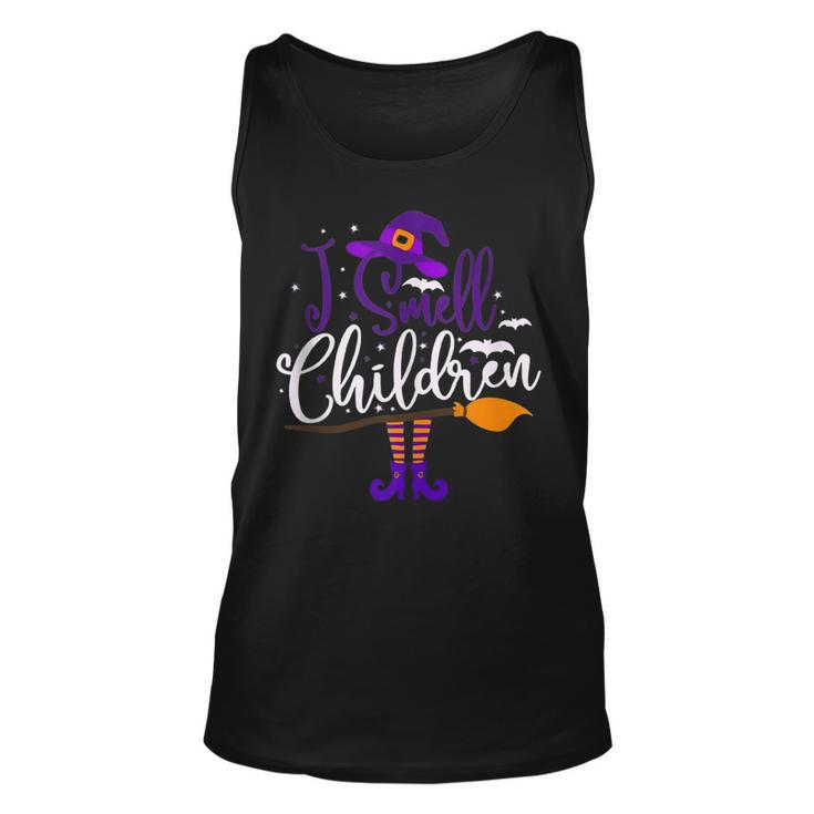 I Smell Children Funny Witches Halloween Party Costume  V2 Unisex Tank Top