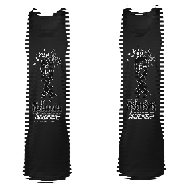 I Wear Black For Melanoma Awareness T-Shirt Graphic Design Printed Casual Daily Basic Unisex Tank Top I Wear Black For Melanoma Awareness T-Shirt Graphic Design Printed Casual Daily Basic Unisex Tank Top