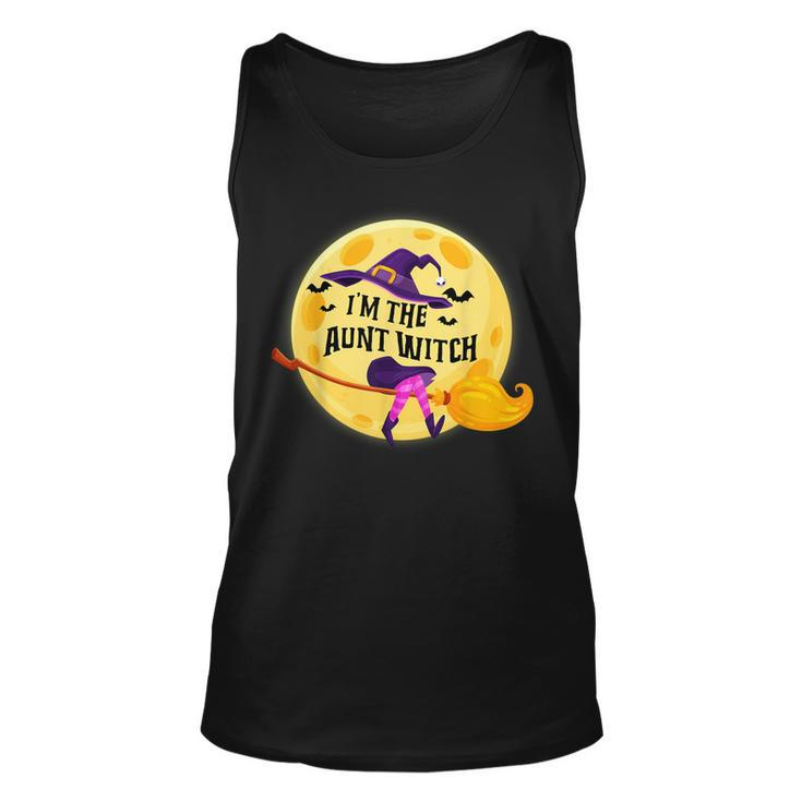 Im The Aunt Witch  Halloween Matching Group Costume  Unisex Tank Top