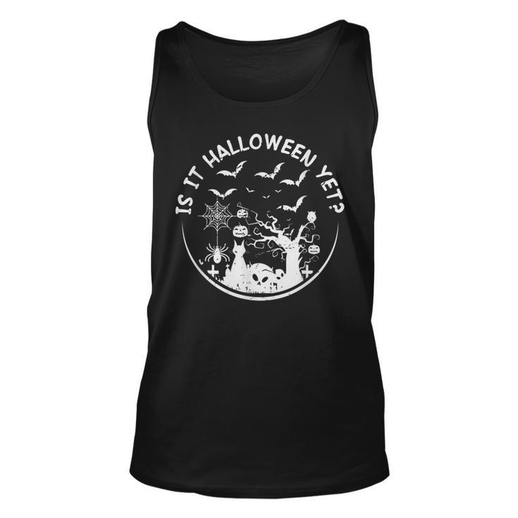 Is It Halloween Yet Friends Horror Scary Hocus Pocus Fall  Unisex Tank Top