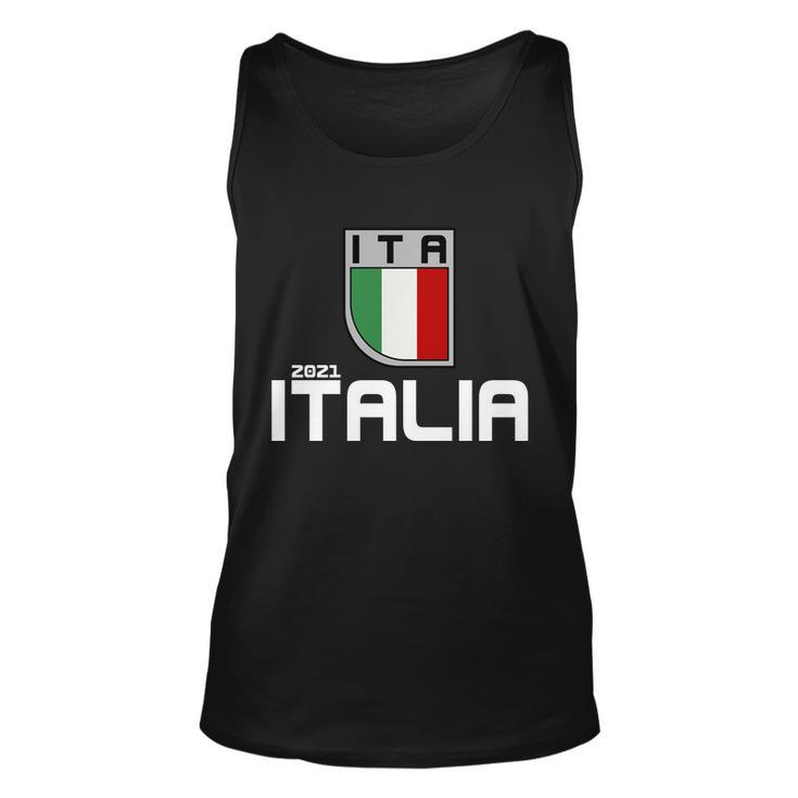Italy Italia 2021 Football Soccer Logo Tshirt Unisex Tank Top
