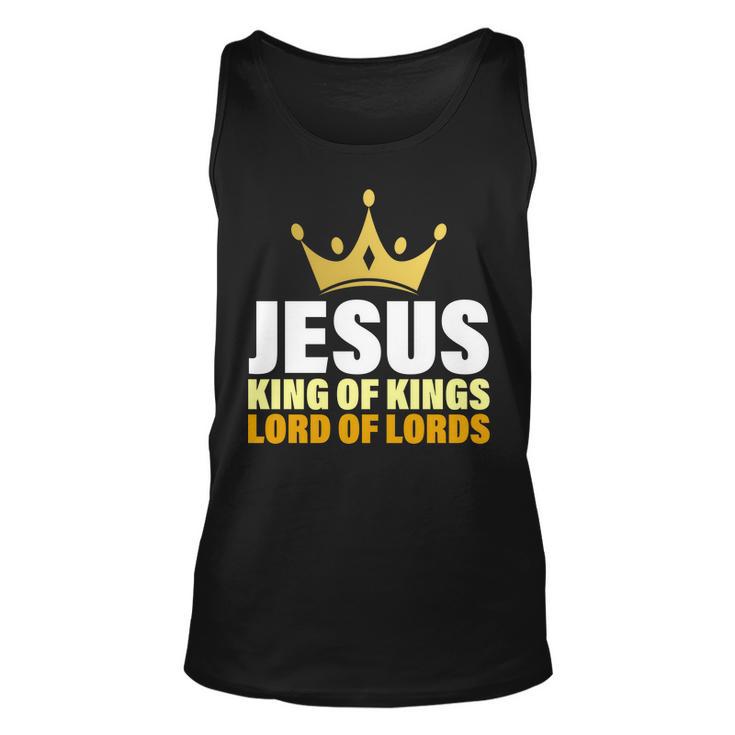 Jesus King Of Kings Lords Of Lords Unisex Tank Top