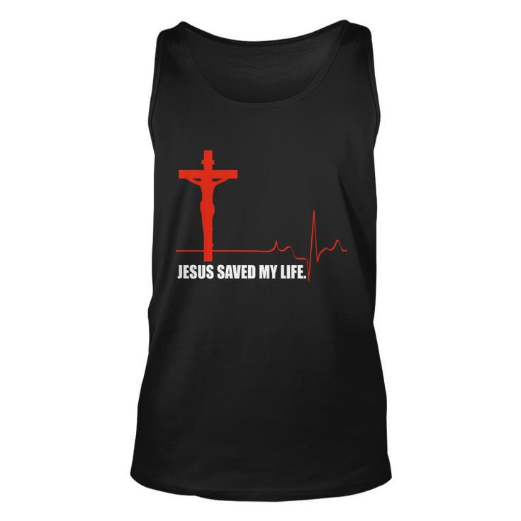 Jesus Saved My Life Tshirt Unisex Tank Top