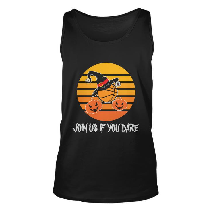 Join Us If You Dare Halloween Quote Unisex Tank Top