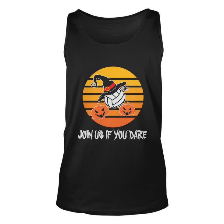Join Us If You Dare Halloween Quote V6 Unisex Tank Top